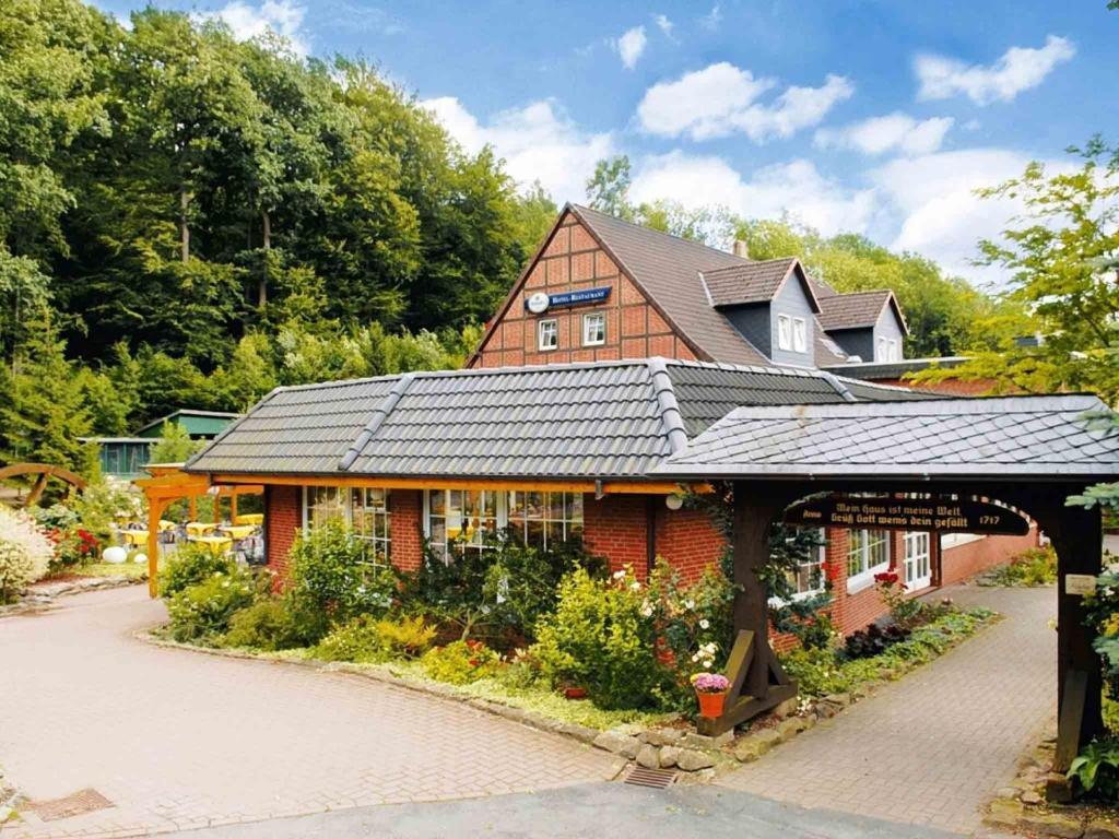 Hotel Weinschanke Rohdental Hessisch Oldendorf Buitenkant foto